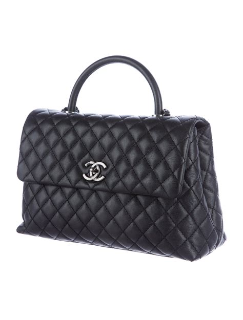 coco chanel handle bag